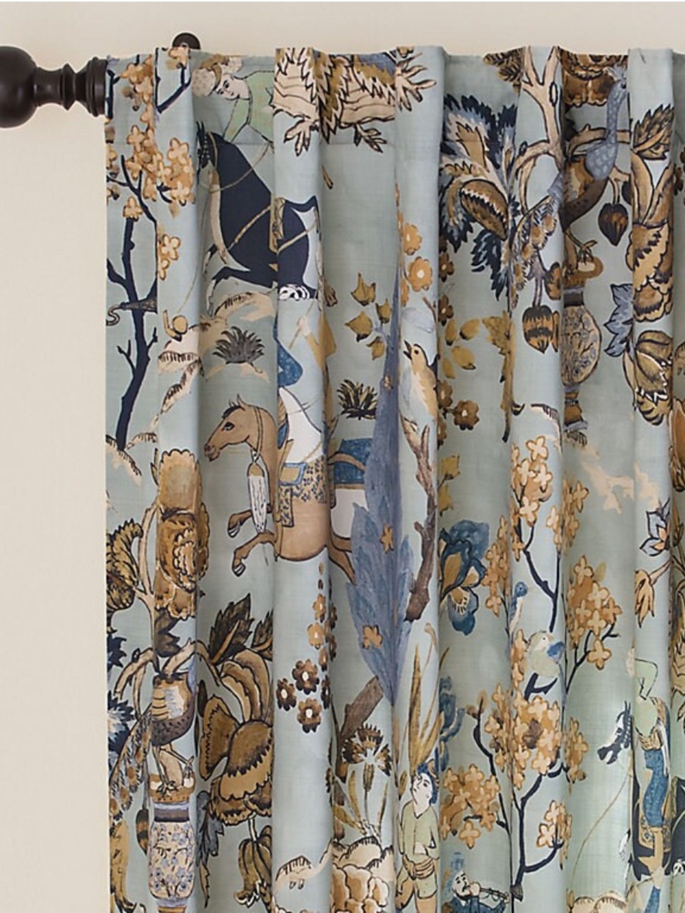Ballard Designs Nasrin 50x96 Drapery 2 Panels, New without Tag